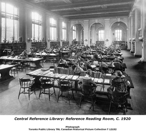 Central 1920 Torontos Carnegie Libraries Toronto
