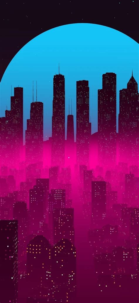 Vaporwave Synthwave Cyberpunk Synth City 4k Wallpaper