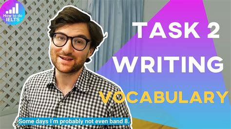 Ielts Task 2 Writing Vocabulary Band Descriptors Youtube