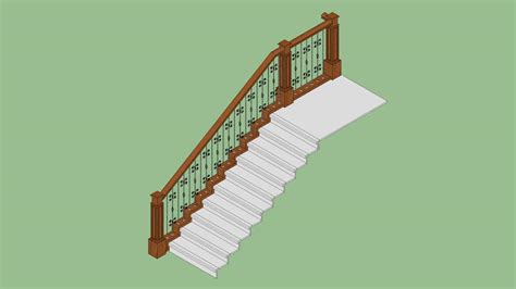 Classic Stair Railing 3d Warehouse