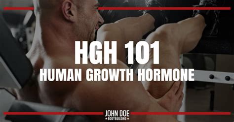 Human Growth Hormone Hgh 101