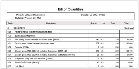 What is bill of quantities (bq)? My Favourite CostX® Feature: Report Writer | Exactal