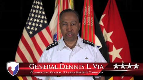 Gen Dennis L Via Army Materiel Command Youtube