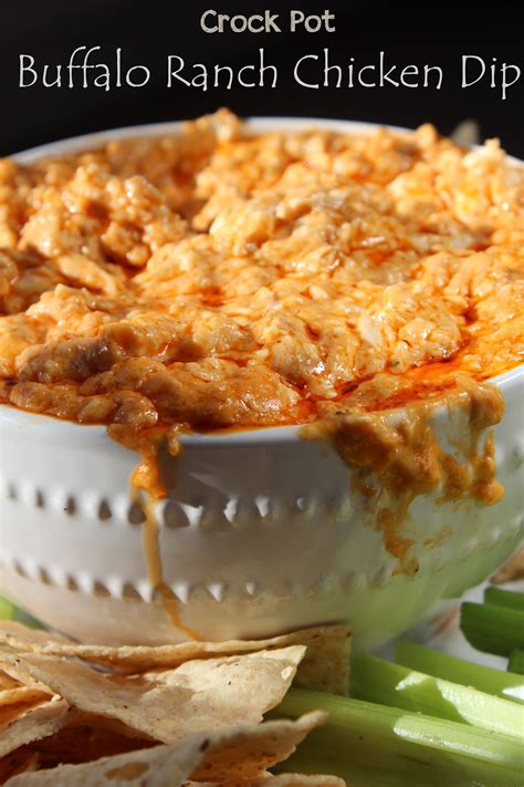 2 chicken breast halves 1 can cream of chicken soup swiss cheese (2 large slices). Crock Pot Buffalo Ranch Chicken Dip, whipping this up ...