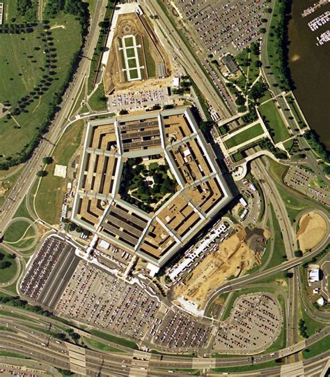 The Pentagon Headquarters Of The Us Department Of Defense In