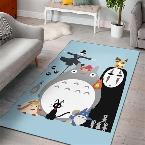 Order Characters In My Neighbor Totoro Area Rug From Brightroomy Now
