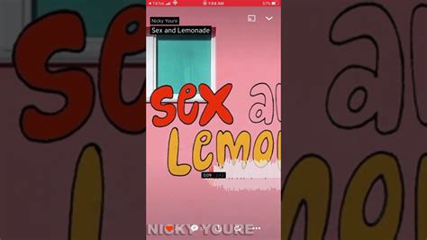 sex and lemonade nicky youre ft laiki chords chordify