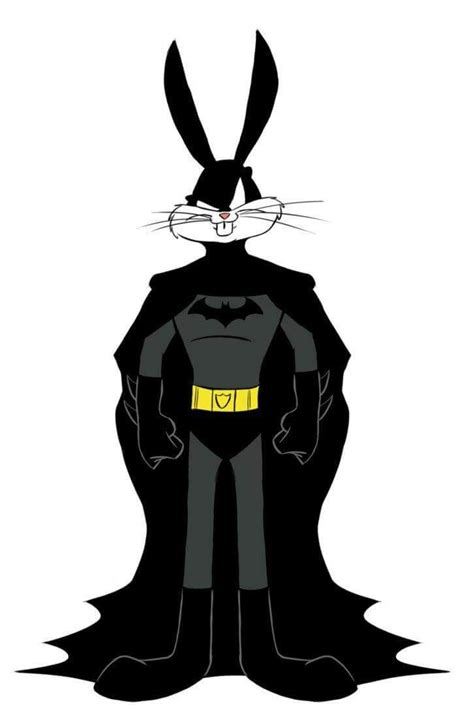 Batman Bunny Looney Tunes Characters Cartoon Art Batman