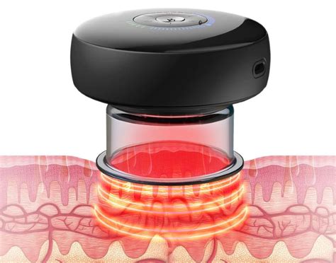 Achedaway Cupper Smart Cupping Therapy Massager W Red Light Therapy