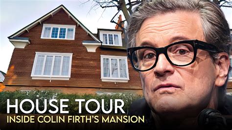 Colin Firth House Tour 15 Million London Mansion And More Youtube