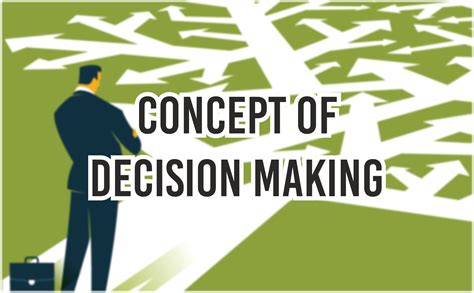 Decision Making Concept Of Decision And Decision Making I Explained