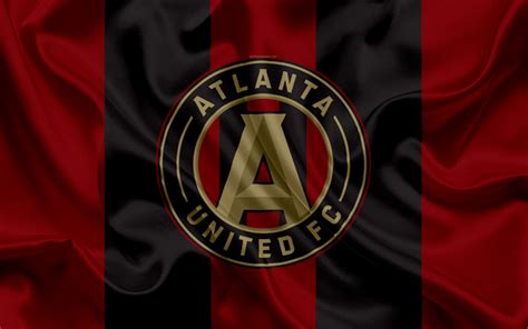 Download Wallpapers Atlanta United Fc American Football Club Mls Usa