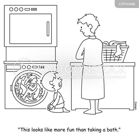 Washing Clothes Cartoons And Comics Funny Pictures From Cartoonstock