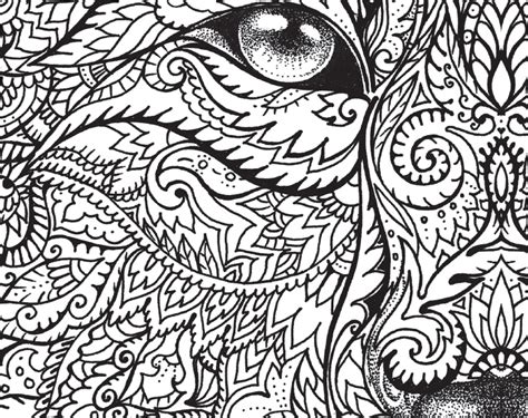 The Top 10 Ideas About Jungle Coloring Pages For Adults