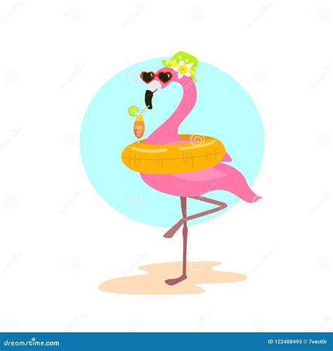 Flamingo Drinking Stock Illustrations 64 Flamingo Drinking Stock