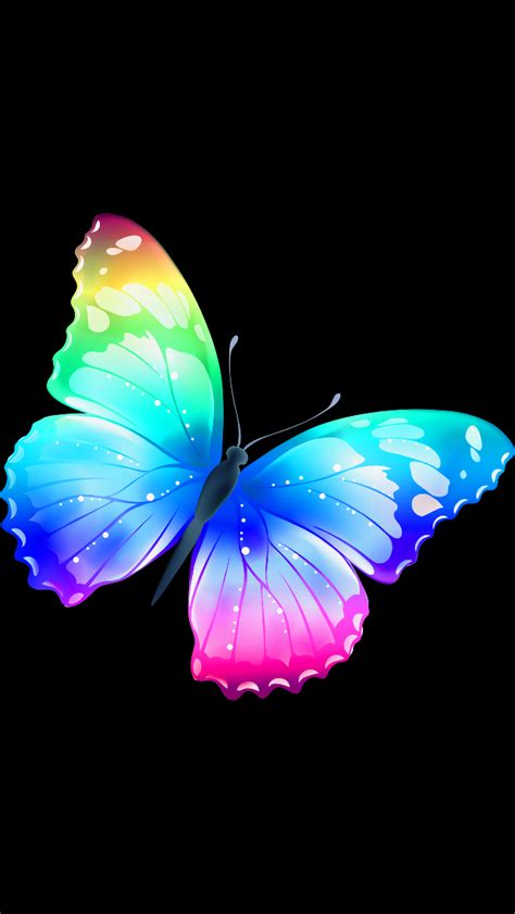 Fondo Para Iphone Butterfly Art Print Butterfly Art Rainbow Butterfly