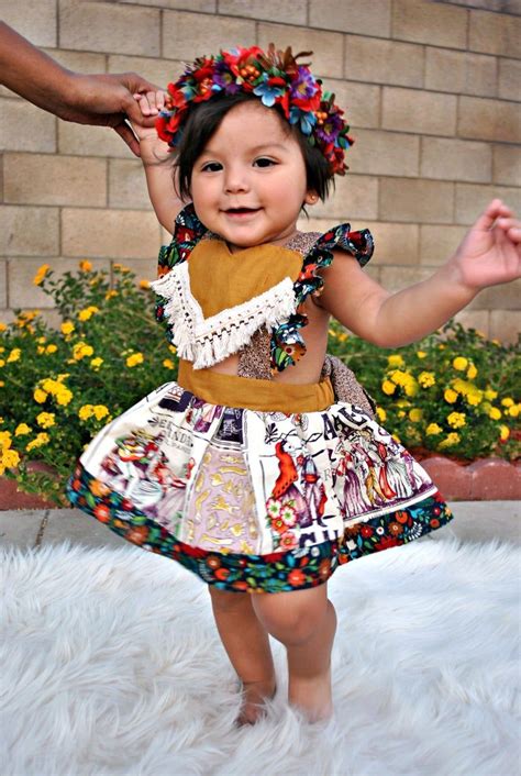 Calavera Mexican Toddler Dress Fiesta Baby Dress Dia De Los Etsy In