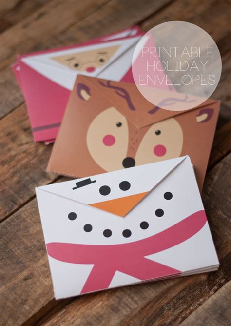 Free printable from the desk of santa claus letter. Reindeer, Santa and Snowman Envelopes - Printables 4 Mom