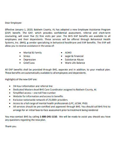 New Employee Announcement Letter