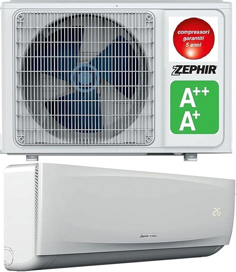 Zephir Climatizzatore INVERTER Motore E Split 12000BTU Pompa Di Calore