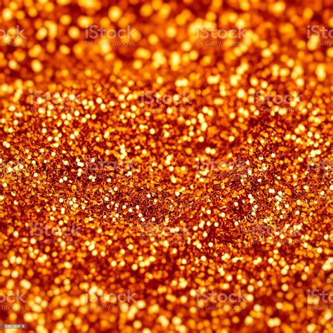 Orange Glitter Background Stock Photo Download Image Now