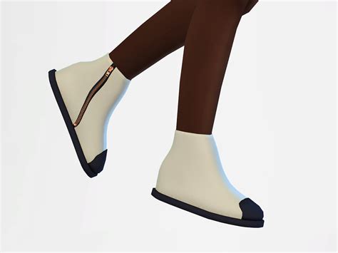 The Sims Resource Evelyn Child Boots In Futuristic Minimal Style