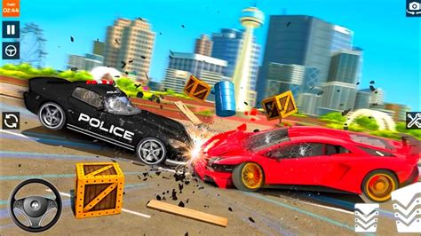 police car game car carsh 3d police game car game android gameplay youtube