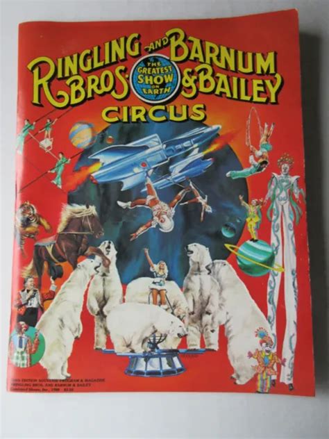 Ringling Bros And Barnum Bailey Circus Magazine Program Th