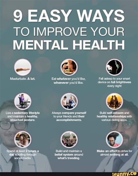 9 Easy Ways To Improve Your Mental Health Live A Sedentary Lifestyle