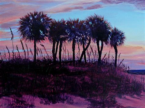 Days End Painting By Susan Duda Fine Art America