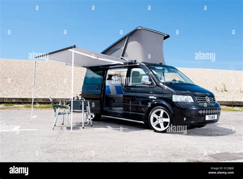 Volkswagen Vw T5 California Camper Van Stock Photo Alamy