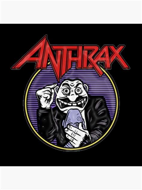 Anthrax Poster For Sale By Mbarringerjs Redbubble