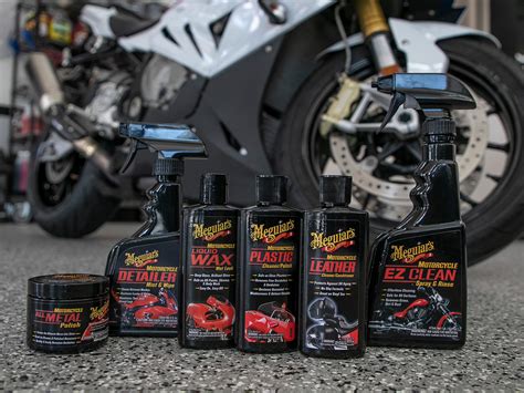 Meguiars Motorcycle Care Kit Package For Motorcycle Cleaning And