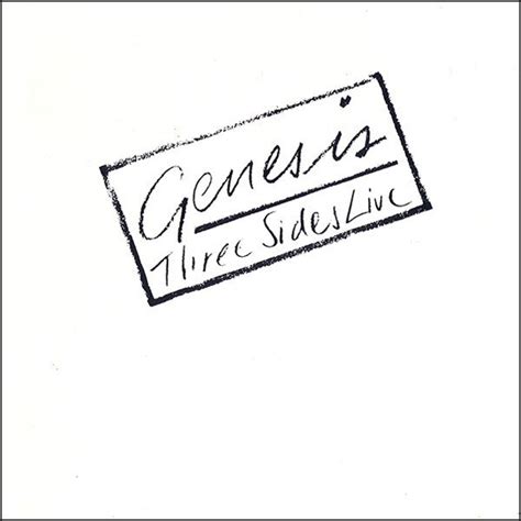 Genesis Three Sides Live Cd Discogs