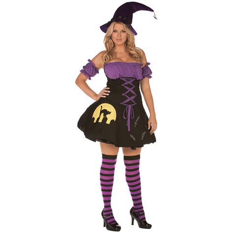 Moonlight Witch Adult Costume Plus Size 3x4x