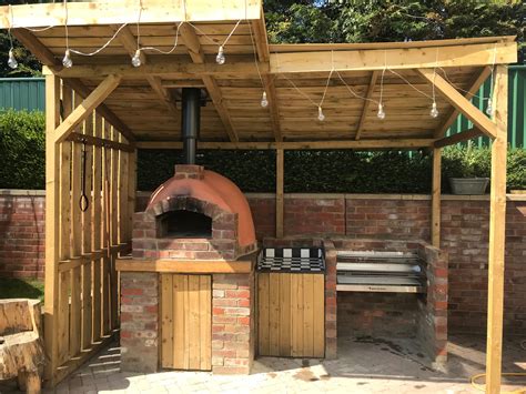 How to build a fireplace outdoors and make you backyard deck incredible. Outdoor Kitchen and Pizza Oven | Pizza oven outdoor, Pizza oven outdoor kitchen, Outdoor kitchen