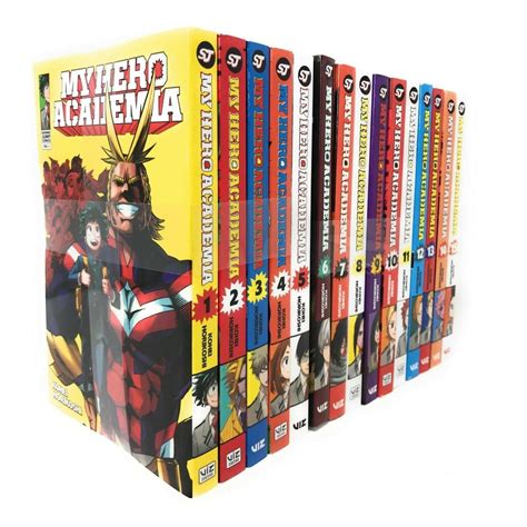 My Hero Academia Seriesvol 1 15 Collection 15 Books Set By Kohei Hor