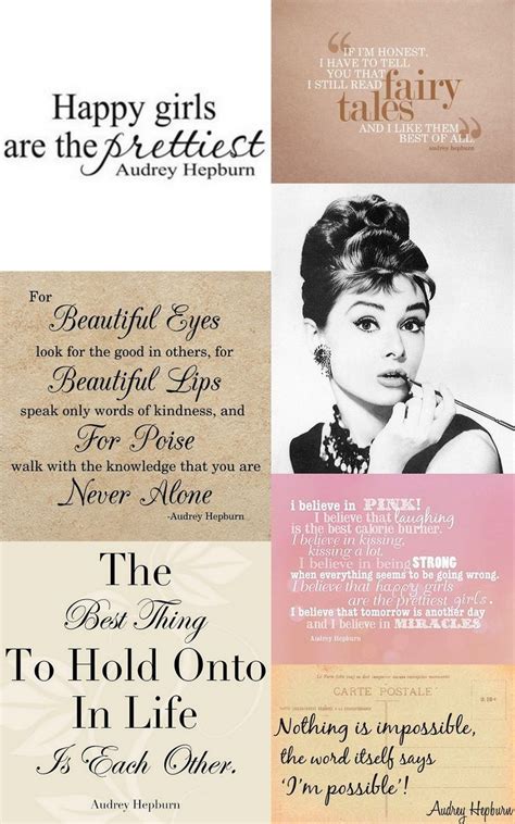 79 Best Images About Quotes Audrey Hepburn On Pinterest