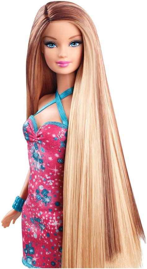 Barbie Hairastic Product Information Barbie Long Hair Long Brunette Hair