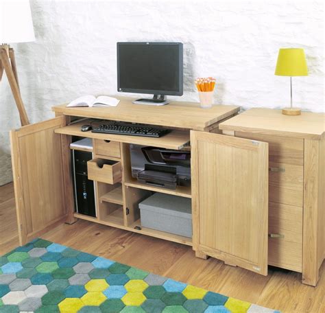 Aston Oak Hidden Home Office - Home Office/ PC desks - Office | Hidden home office, Home office ...