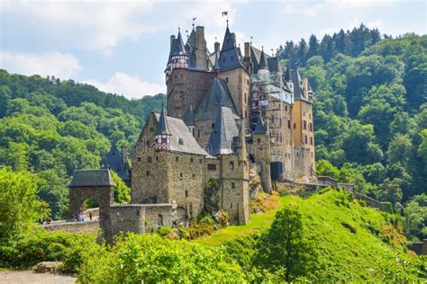 Cochem Castle And Town Rhineland Palatinate Germany Editorial Photography Image Of River