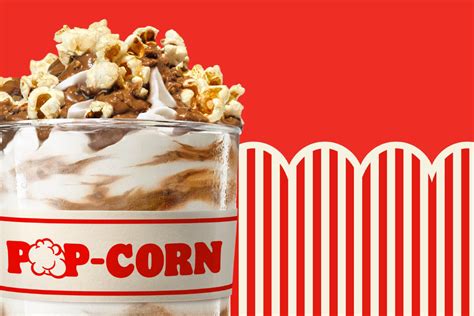 Burger King France Introduces New Ice Cream With Popcorn Toppings