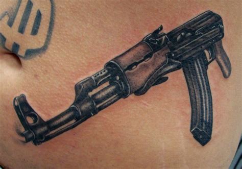 Ak 47 Tattoos Designs Ideas And Meaning Tattoos For You