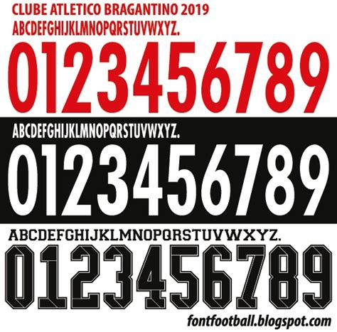 Saiba tudo sobre as movimentações do massa bruta no mercado. FONT FOOTBALL: Font Vector Clube Atlético Bragantino 2019 kit