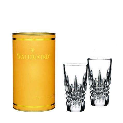 Waterford Tology Lismore Diamond Shot Glass Pair By Waterfordthe