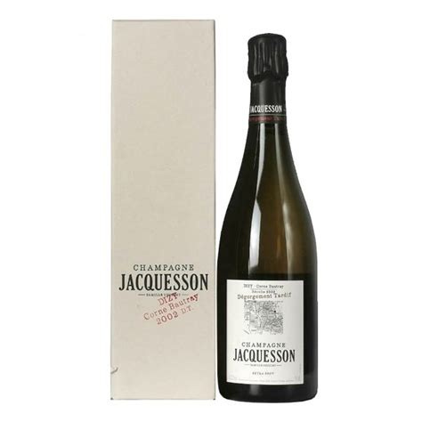 Jacquesson Champagne Blanc de Blancs Extra Brut Dizy Corne Bautray Dégorgement Tardif
