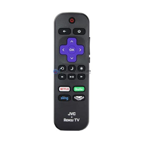 Genuine Jvc 101018e0037 Smart Tv Remote Control With Roku