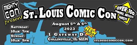St Louis Comic Con Gateway Convention Center Fairview Heights August 5 2023