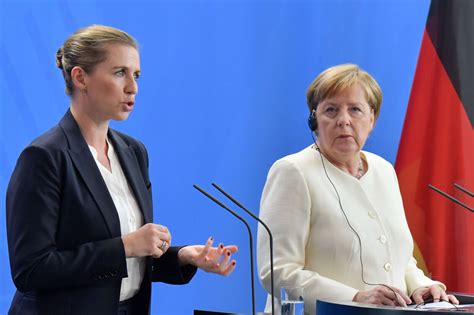 Mette F Efter Merkel Besøg Jeg Vil Kæmpe For Grænsekontrol Bt