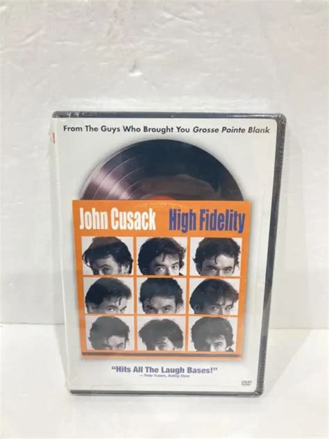 High Fidelity Dvd 2000widescreen John Cusack Lisa Bonet Jack
